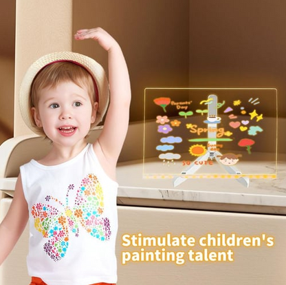 Glowing Sketch LED Art Board