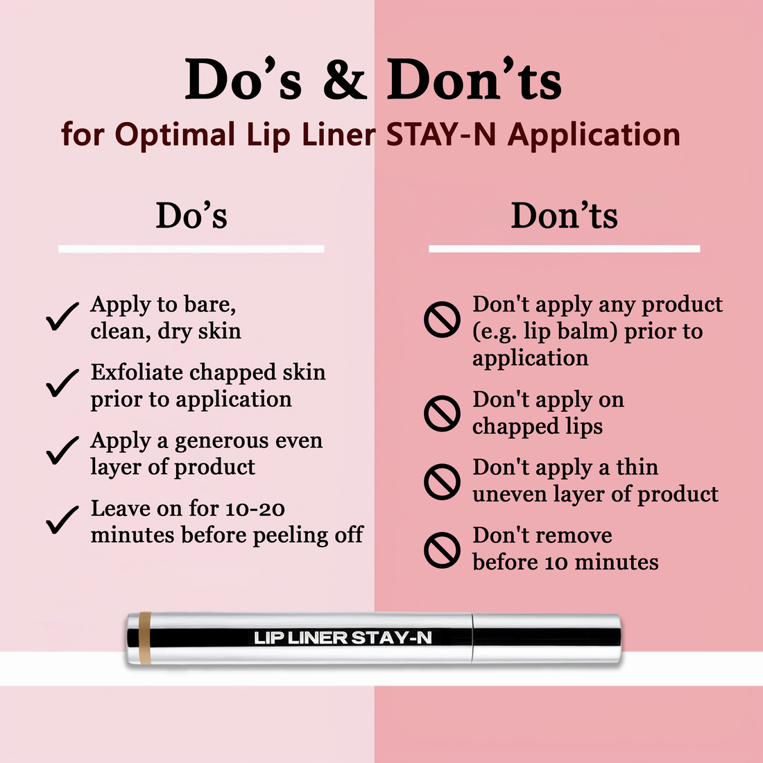 STAY-N Peel Off Lip Liner