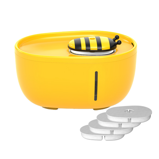 Bee Cat Water Fountain with 4 Free Filters