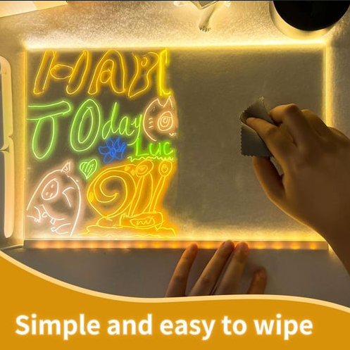 Glowing Sketch LED Art Board